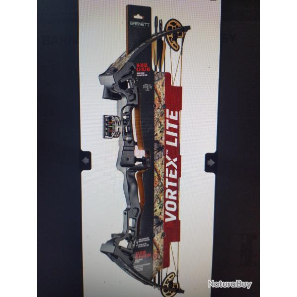 Arc a poulies Barnett vortex lite mossy