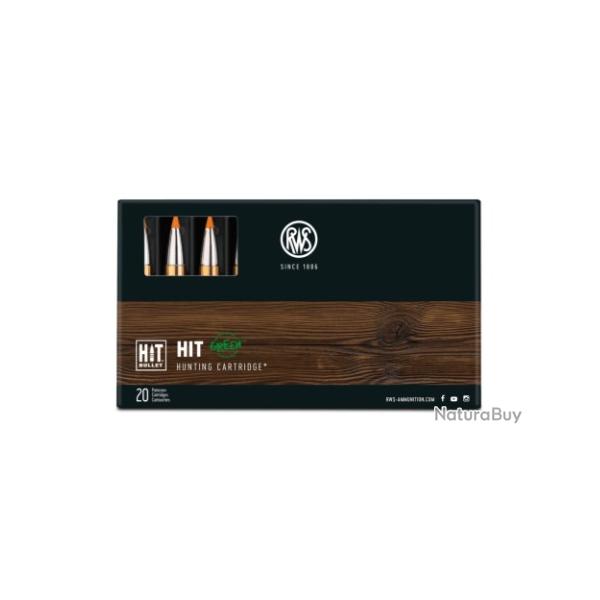 1 Boite de Balles RWS Cal 30-06 hit green 165gr