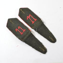 Copie &eacute;paulettes paire pattes d'&eacute;paule Premi&egrave;re Guerre Mondiale WW1 Th&eacute;atre