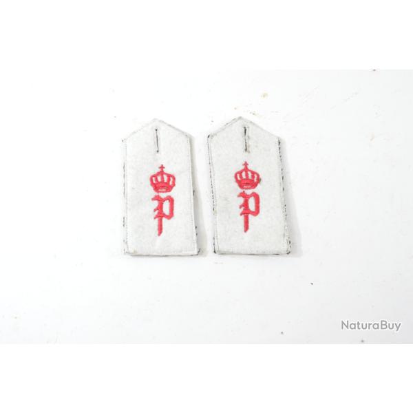 Copie �paulettes paire pattes d'�paule Premi�re Guerre Mondiale WW1 Th�atre Pionnie