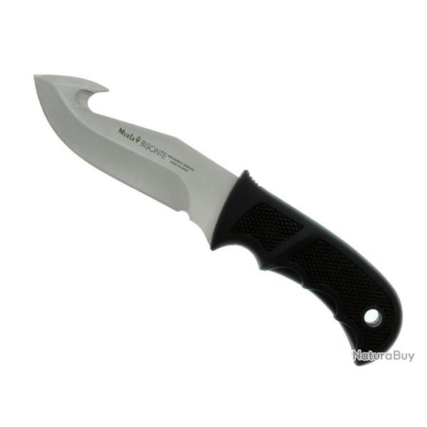 POIGNARD MUELA BISONTE 11CM INOX/NOIR