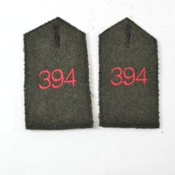 Copie &eacute;paulettes paire pattes d'&eacute;paule Premi&egrave;re Guerre Mondiale WW1 Th&eacute;atre 394