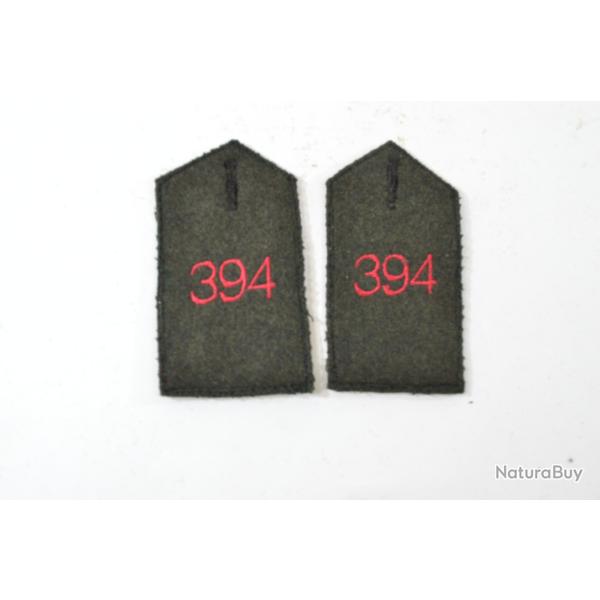 Copie �paulettes paire pattes d'�paule Premi�re Guerre Mondiale WW1 Th�atre 394