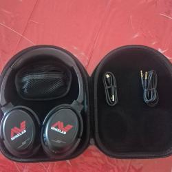 Casque sans fil minelab 85 pour d&eacute;tecteurs de m&eacute;taux