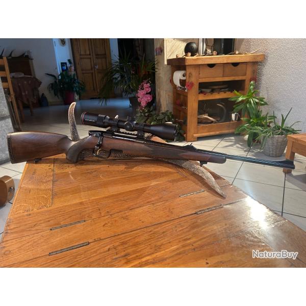 Vend carabine Steyr Mannlicher model M en 7x64, avec sa lunette Kite optic B6 en 2-12x50