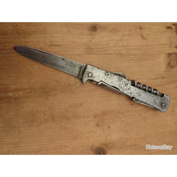 Tr�s ancien Couteau allemand Mercator WW1  4 pieces.