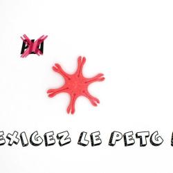 6 Distributeurs d'amorces en &eacute;toile renforc&eacute;, en PETG