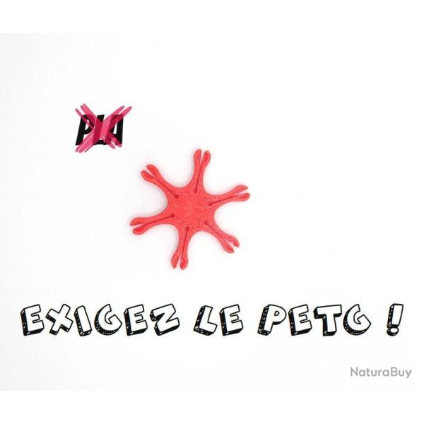 6 Distributeurs d'amorces en �toile renforc�, en PETG