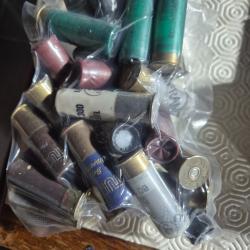 Vend lot 30 cartouches  calibres 12