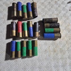 Vend lot 15  cartouches  mini Magnum et Magnum  calibre 12