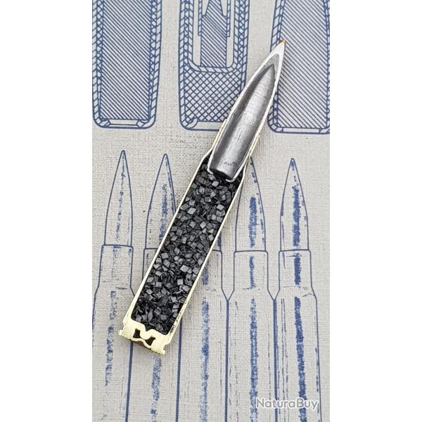 7,92 Mauser S.m.K. Trop. etui laiton didactique