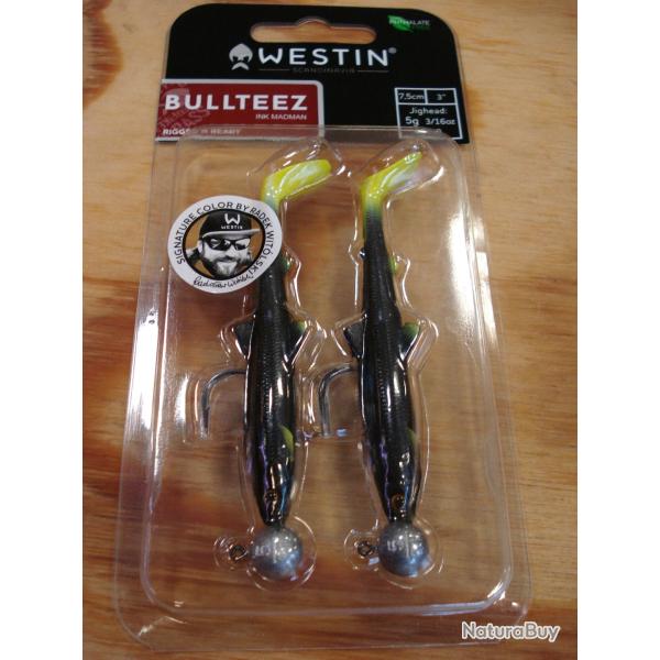 EDITION LIMITEE!! WESTIN BULLTEEZ 7.5CM 5G RNR x2 - INK MADMAN