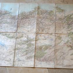 Armée de l'air française RARE UNIQUE Carte Base aérienne de SÉTIF CONSTANTINE Algérie SDC24SET001