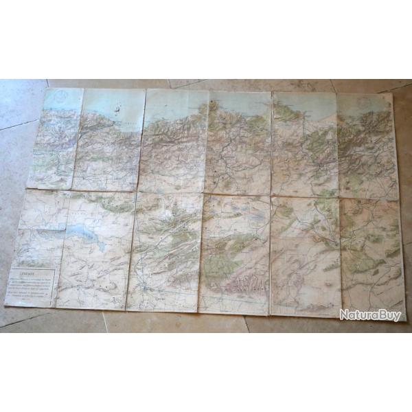 Arm�e de l'air fran�aise RARE UNIQUE Carte Base a�rienne de S�TIF CONSTANTINE Alg�rie SDC24SET001