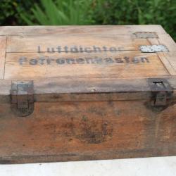 Caisse 1500 7,92 mm Patronenkasten 88B Normandie 1944 ref RB23PTRN008