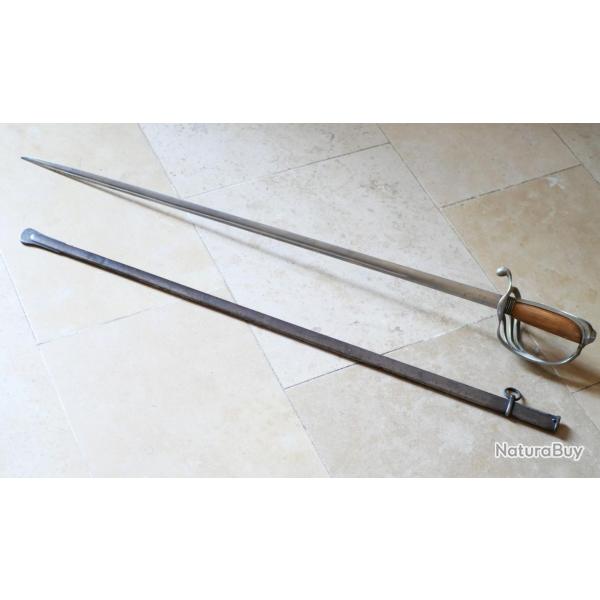 Sabre modle 1882 d'officier toutes armes durant la premire guerre mondiale OUB25SAB001