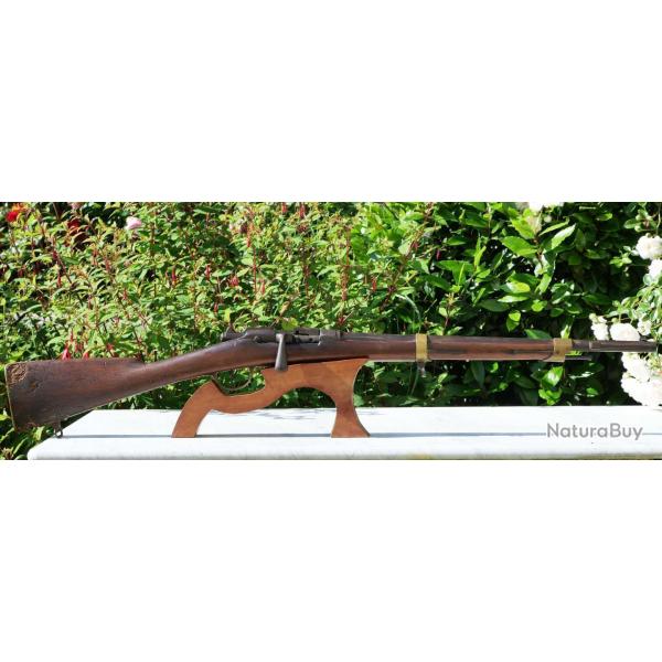 Mousqueton d'artillerie mont�e GRAS Manufacture d'arme Tulle 1866 chasse CAL 24 REF JLB25GRA001
