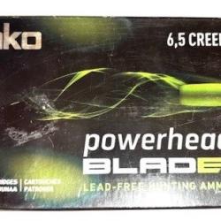 1 Boite de Balles Sako 6.5 Creedmoor Powerhead Blade 120gr