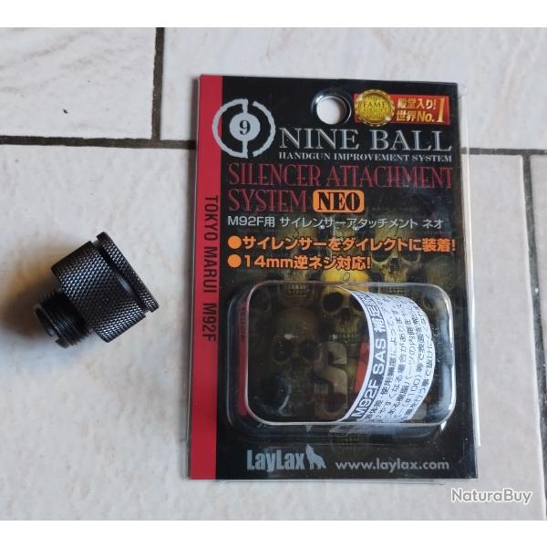 Adapteur Silencieux Nine Ball pour Marui M92F