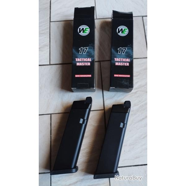 Chargeurs gaz WE G17 / G18 / G33