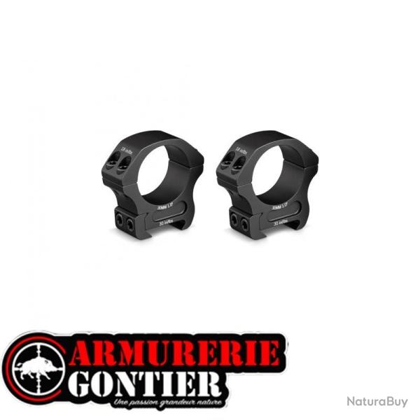 VORTEX - Jeu de 2 colliers PRO SERIES - � 30 - Picatinny - Medium