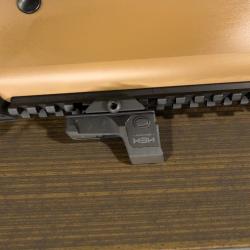 FUSIL SEMI AUTOMATIQUE AKSA ARMS S4-FX04 CAL. 12/76 - MARRON + Point rouge HEX Dragonfly 3.5moa