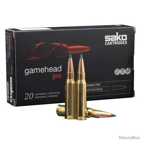 1 Boite de Balles Sako 6.5 Creedmoor Gamehead Pro 130gr