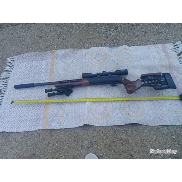 CZ 457 22LR furiosa walnut canon lourd chassis special WOOX