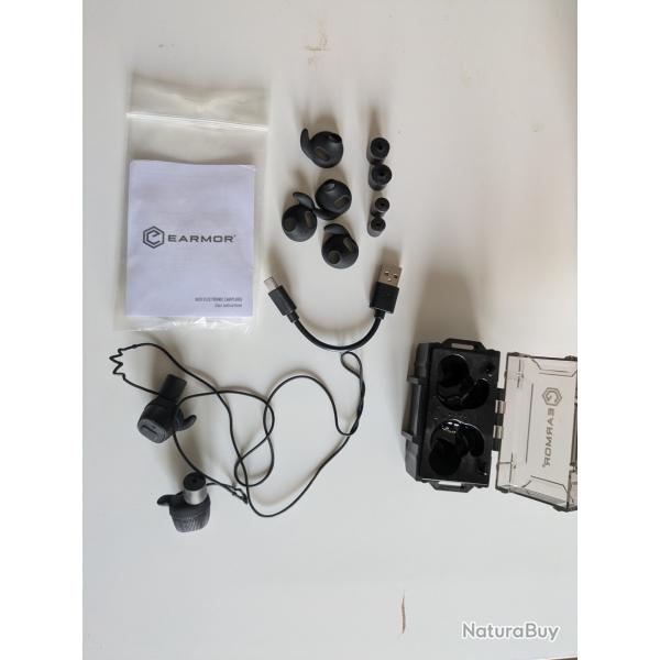 Bonchons d'oreilles �lectronique earmor M20