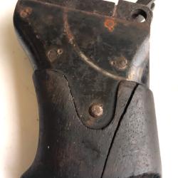 poignée de fusil ou mitrailleuse, Dans son jus, à définir