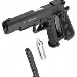PISTOLET CO2 CULASSE FIXE BORNER POWERWIN 304 CAL. 4.5MM BB'S