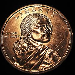 U.S.A piece de monnaie collector 1 $ 2010 Liberty sacagawea sup