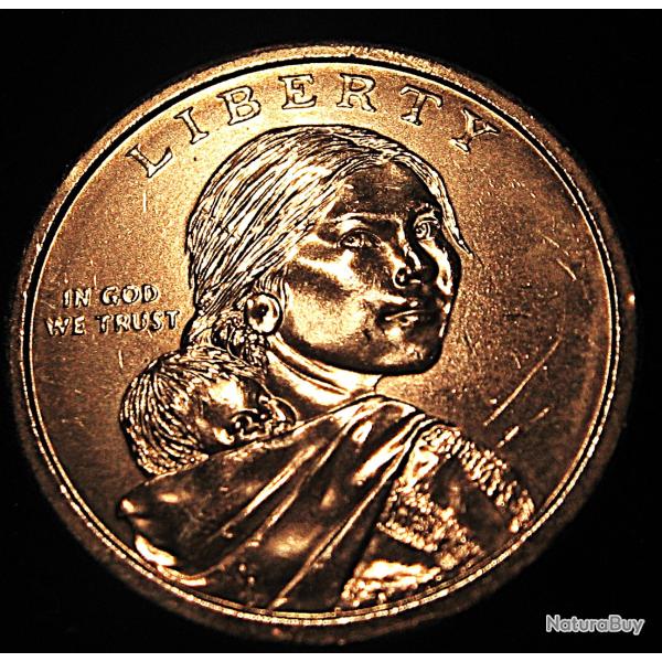 U.S.A piece de monnaie collector 1 $ 2010 Liberty sacagawea sup