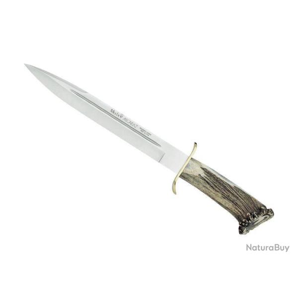 DAGUE MUELA ALCARAZ 26CM INOX MANCHE CERF