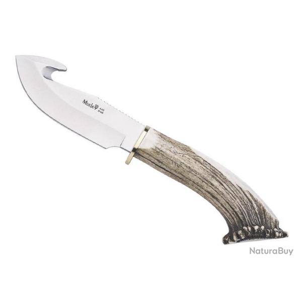 COUTEAU A DEPECER MUELA VIPER BOIS DE CERF 11CM