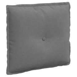Coussin dos microfibre gris foncé 50x45 cm soutien confortable