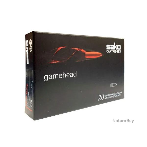 1 Boite de Balles Sako 6.5 Creedmoor Gamehead pro 140gr