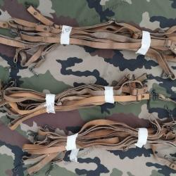 Lot de 10 sangles cuir MAT 49 (3 lots disponibles)