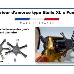 Lot de 10 Distributeurs d'amorce type étoile XL "ERGONOMIE Supérieure"