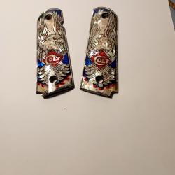 Plaquettes de crosses Colt 45 1911