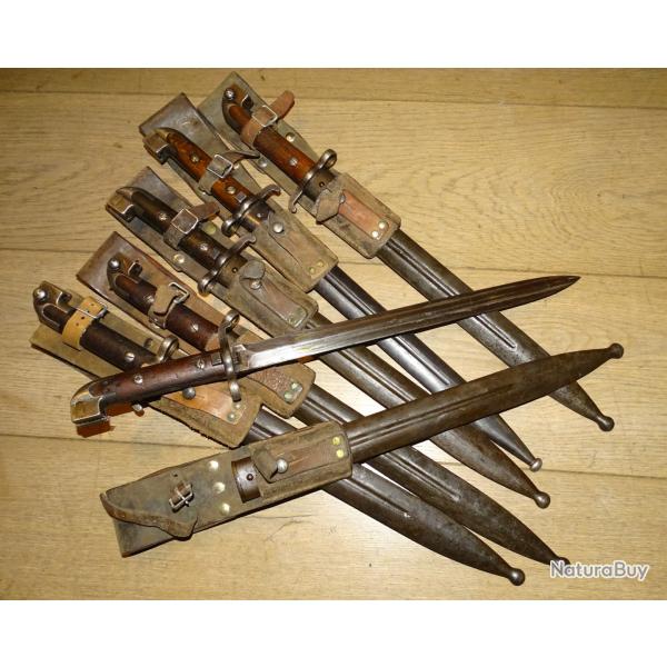 Baonnette Mauser 1914 Carl Gustaf - Rare, bon tat,