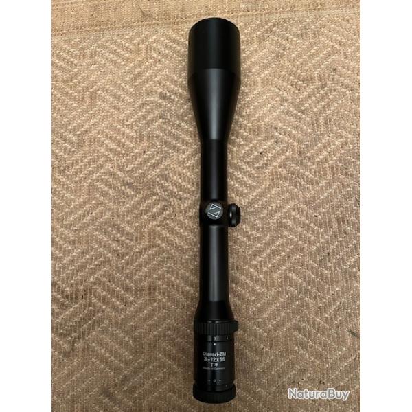 Lunette ZEISS Diavari - ZM 3-12x56 T* � rail avec montage BLASER