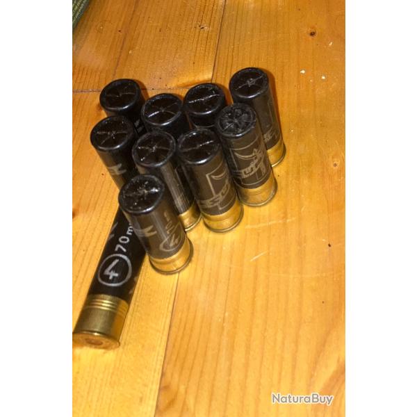 Cartouches Rey Fr�res N�mes plomb 4 calibre 16/70