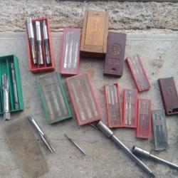 Lot taraud pour filetage