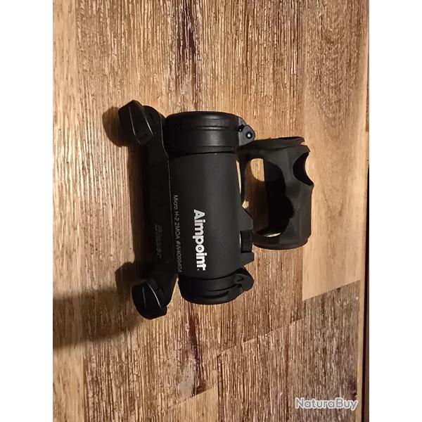 Aimpoint micro h2 plus montage blaser