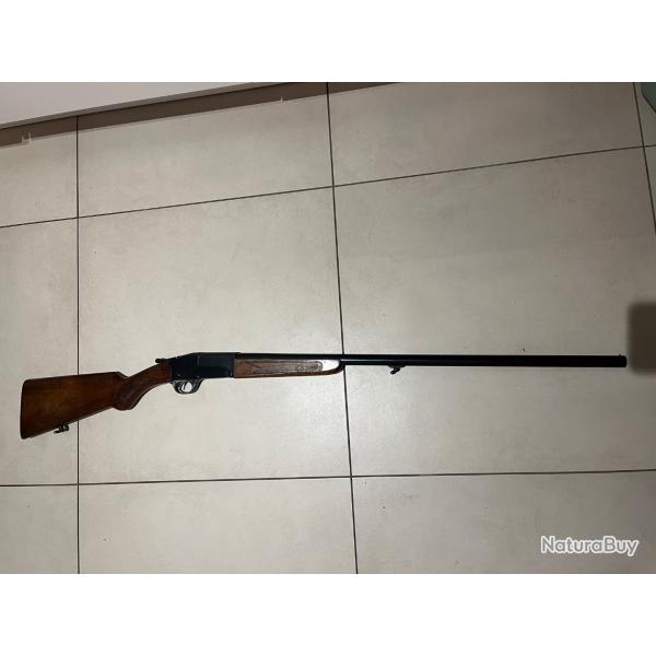 Fusil Monocoup Liegois Calibre 12