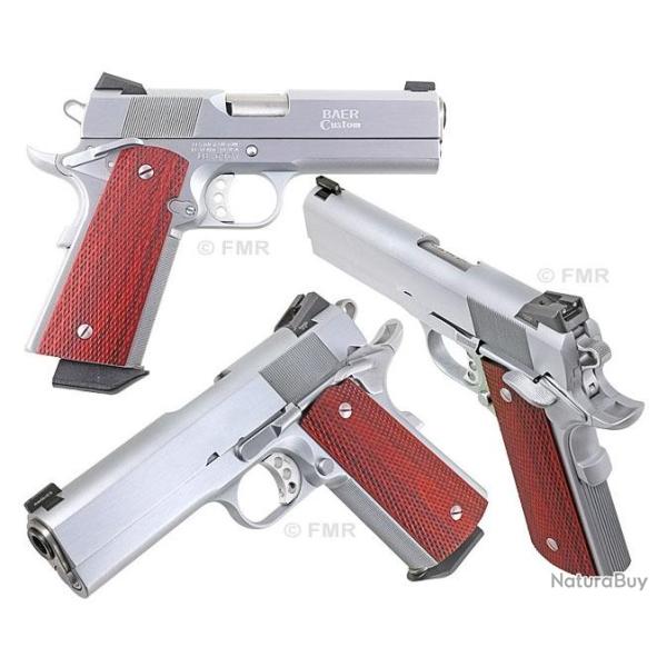 Pistolet Les Baer 1911 Monolith Commanche Cal. 45 ACP - 4.25&quot; - CHROME