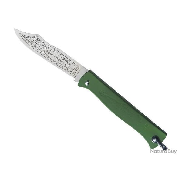 Couteau DOUK-DOUK 11cm inox - Vert