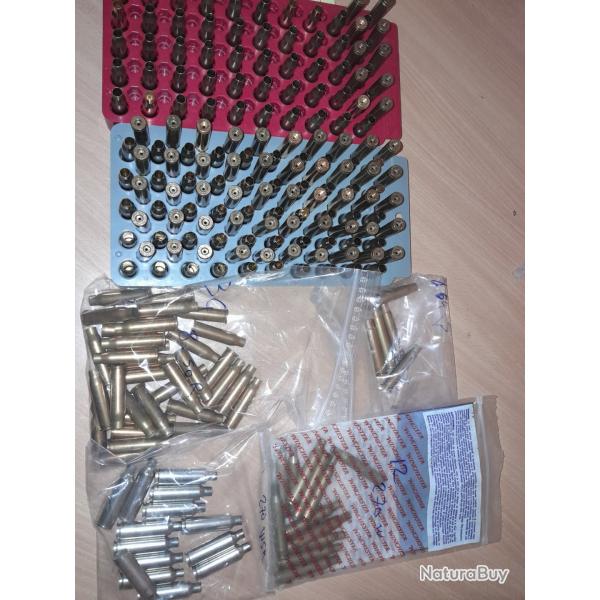 Lot 225tuis, tirs 1 fois. Certains recalibrs, dsamorcs ou nettoys. Je ne fais pas le tri! Cdlt