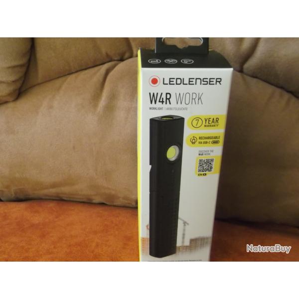 Lampe LEDLENSER W4R WORK 220 lumens rechargeable